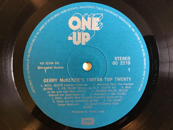 Gerry McKenzie (2) : Gerry McKenzie’s Tartan Top Twenty (LP, Comp)
