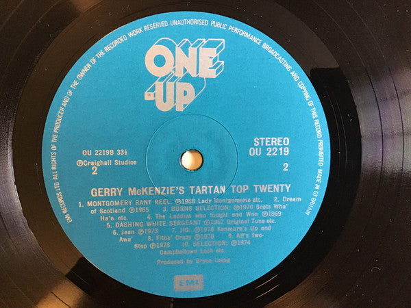 Gerry McKenzie (2) : Gerry McKenzie’s Tartan Top Twenty (LP, Comp)