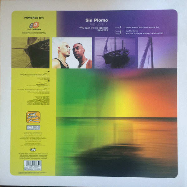 Sin Plomo Feat. Boris G. : Why Can't We Live Together (Remixes) (12")