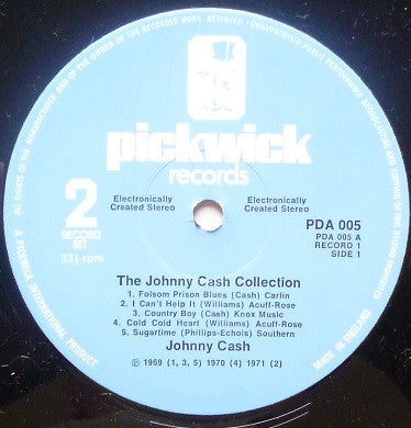 Johnny Cash : The Johnny Cash Collection (2xLP, Comp)