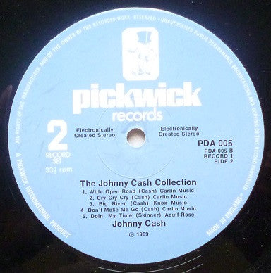 Johnny Cash : The Johnny Cash Collection (2xLP, Comp)