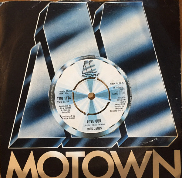 Rick James : Love Gun (7", Single)
