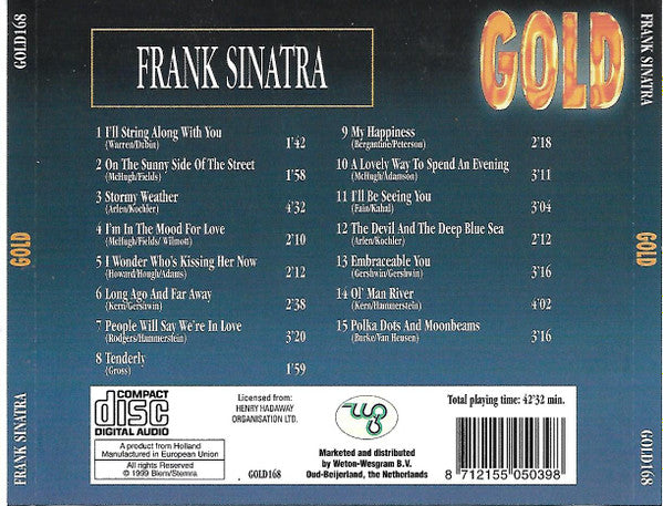 Frank Sinatra : Gold (CD, Comp)
