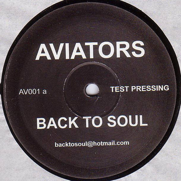 Aviators : Back To Soul / Just For Funk (12", TP)