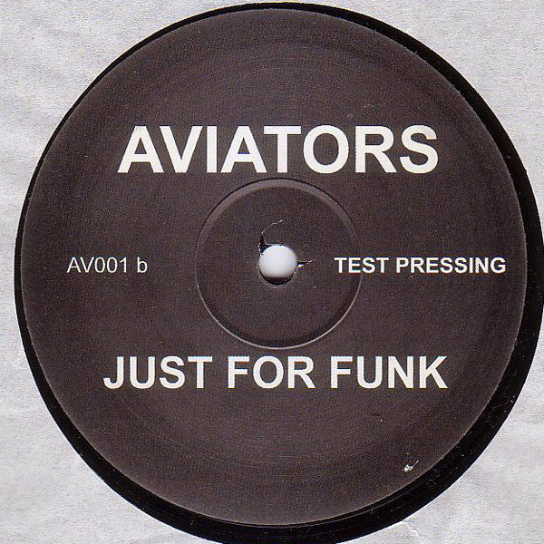 Aviators : Back To Soul / Just For Funk (12", TP)