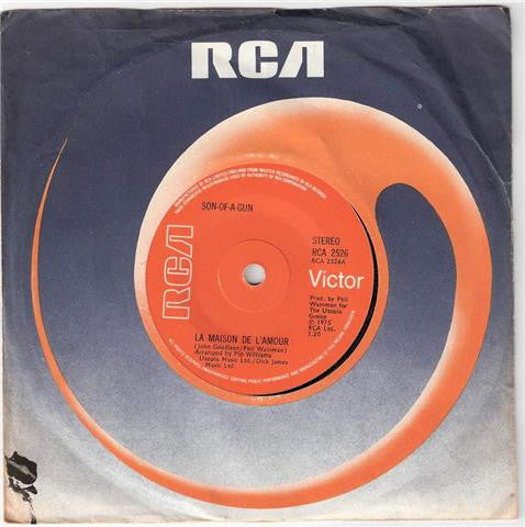 Son-Of-A-Gun : La Maison De L'Amour (7", Sol)