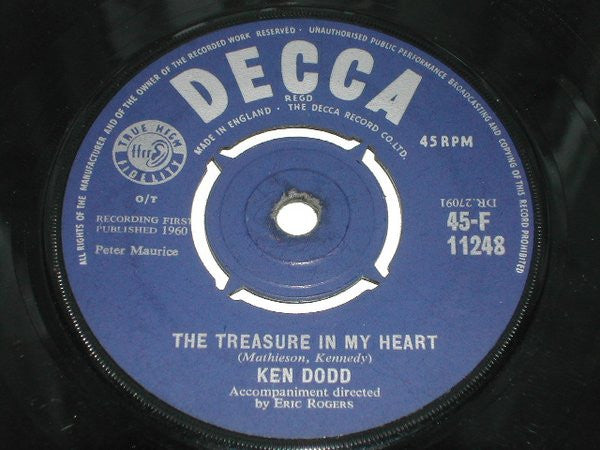 Ken Dodd : Love Is Like A Violin (7", O/T)
