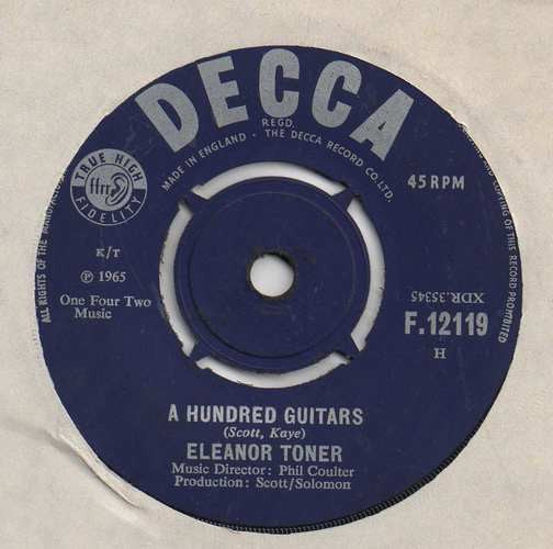 Eleanor Toner : All Cried Out (7", Single)