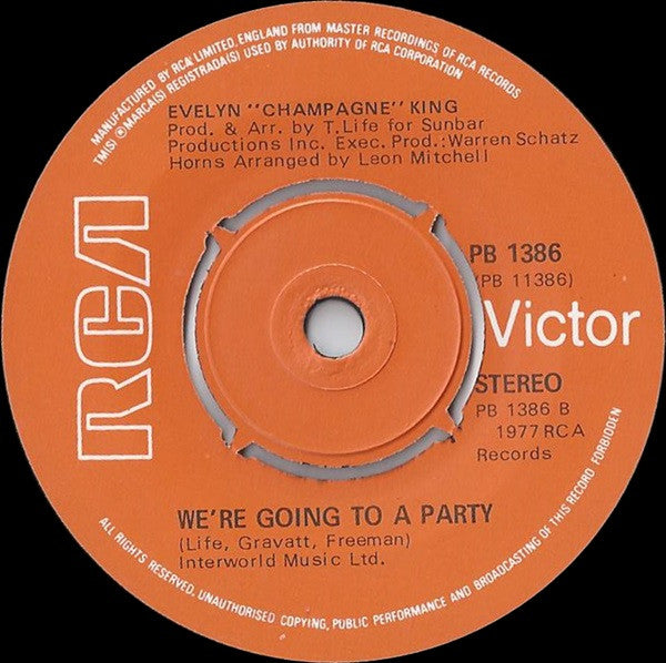 Evelyn King : I Don't Know If It's Right (7", Single)