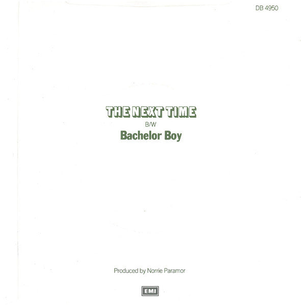 Cliff Richard & The Shadows : The Next Time / Bachelor Boy (7", Single, RE, Pus)