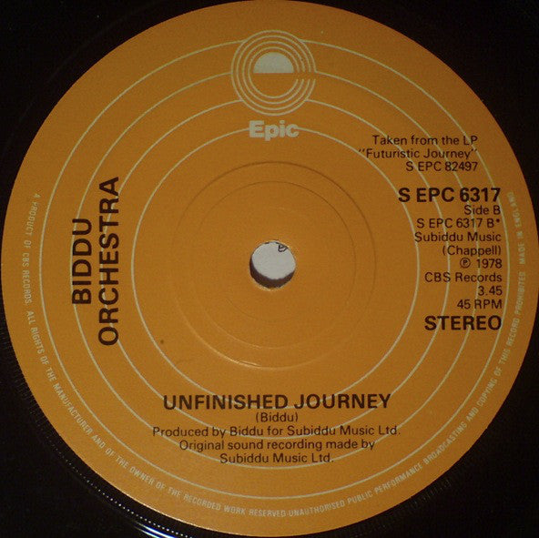 Biddu Orchestra : The Stud (7", Single)