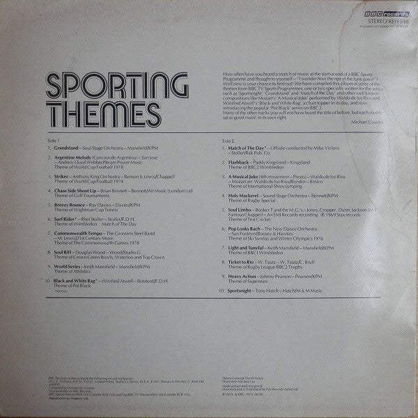 Various : Sporting Themes (LP, Comp)