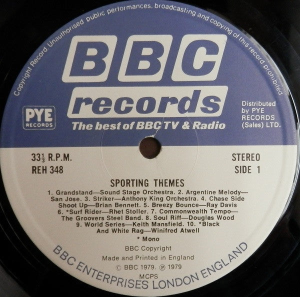 Various : Sporting Themes (LP, Comp)