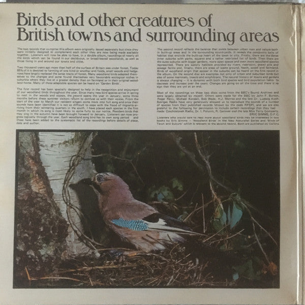 No Artist : Woodland And Garden Birds (2xLP, Album, Mono)