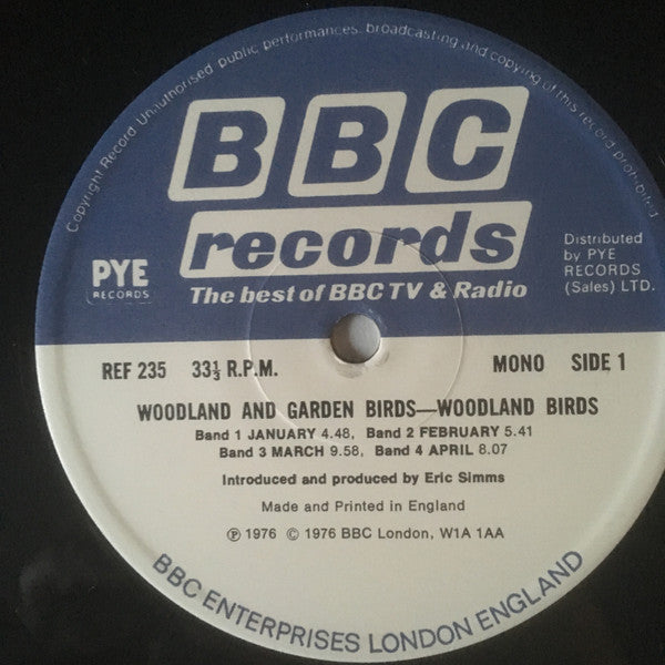 No Artist : Woodland And Garden Birds (2xLP, Album, Mono)
