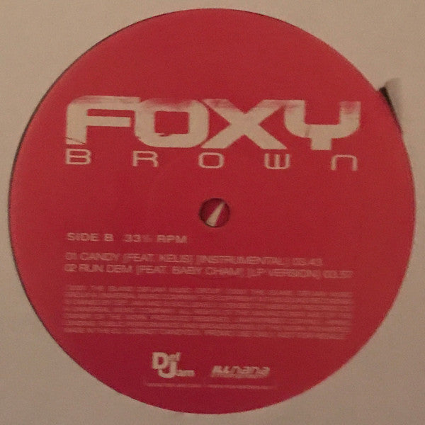Foxy Brown : Candy (12", Promo)