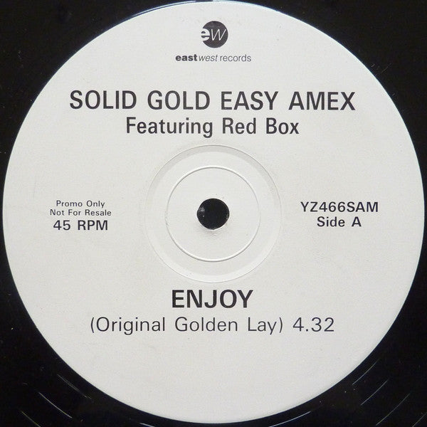 Solid Gold Easy Amex Featuring Red Box : Enjoy (12", Promo)