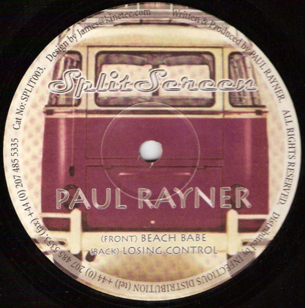 Paul Rayner : Beach Babe / Losing Control (12")