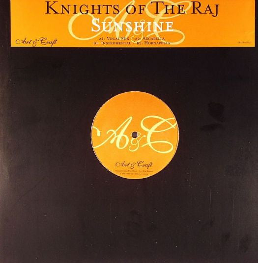 Knights Of The Raj : Sunshine (12", Promo)