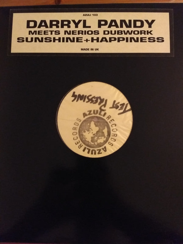 Darryl Pandy Meets Nerio's Dubwork : Sunshine + Happiness (12", TP)