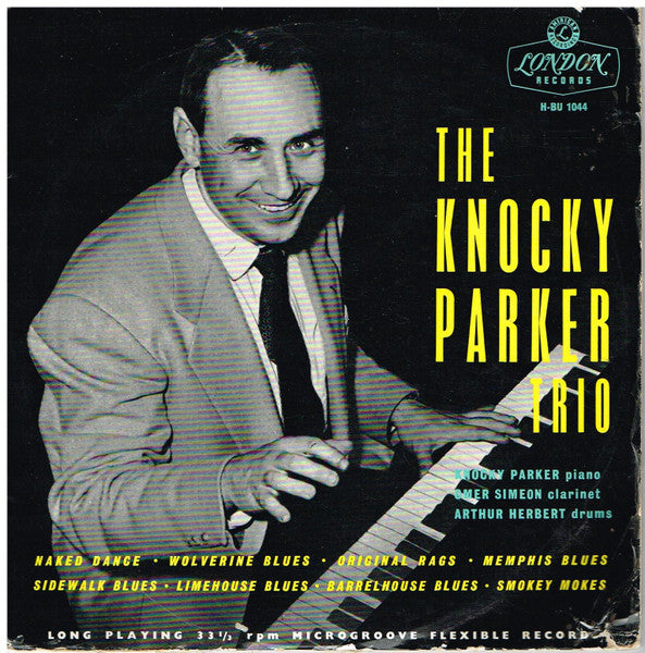 The Knocky Parker Trio : The Knocky Parker Trio (10", Album)