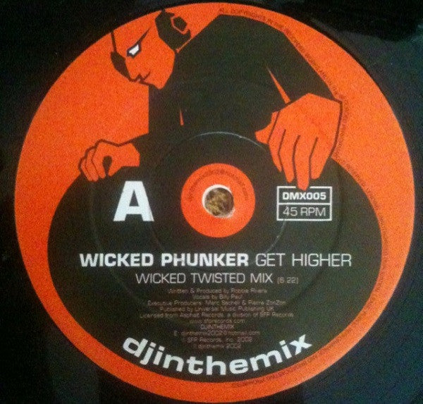 Wicked Phunker : Get Higher (12")