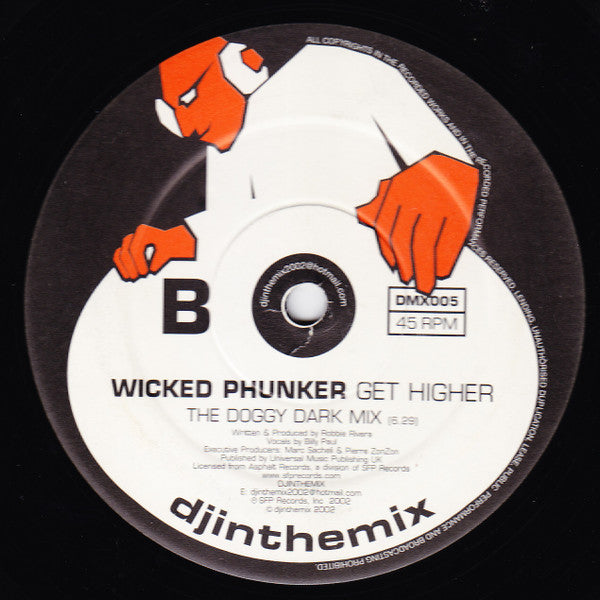 Wicked Phunker : Get Higher (12")