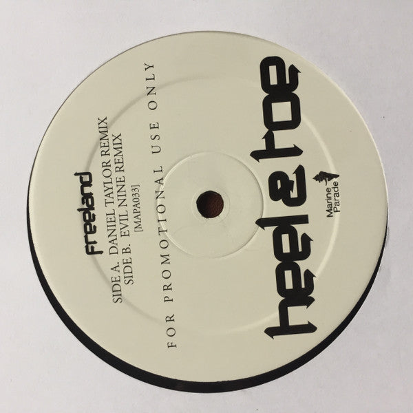 Adam Freeland Feat. Juice Aleem & Toastie Taylor : Heel & Toe (12", Promo, W/Lbl)