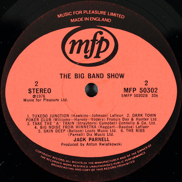Jack Parnell : The Big Band Show (LP)