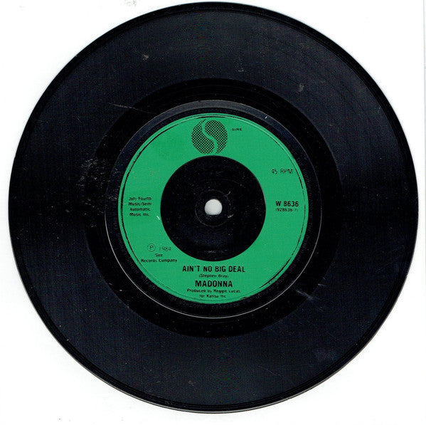 Madonna : Papa Don't Preach (7", Single, Gre)