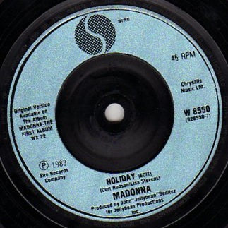 Madonna : True Blue (Remix) (7", Single, Met)