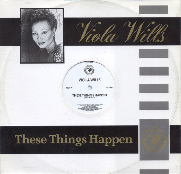 Viola Wills : These Things Happen (12")