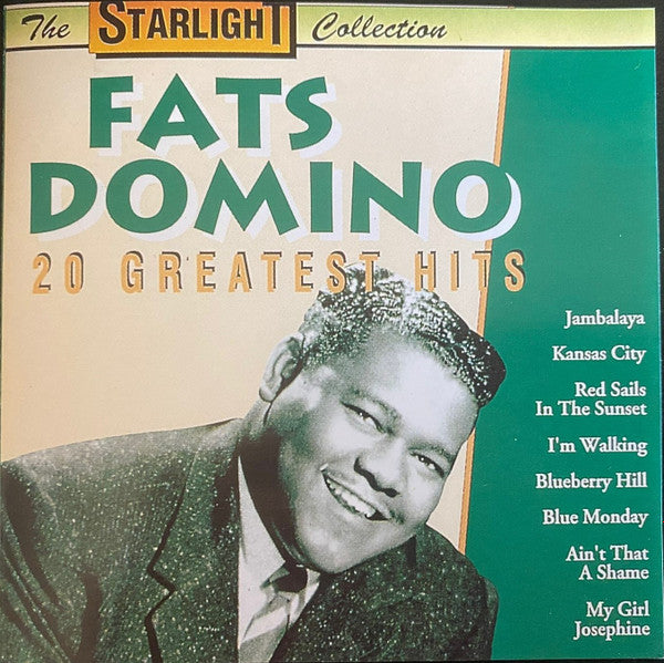 Fats Domino : 20 Greatest Hits (CD, Comp)