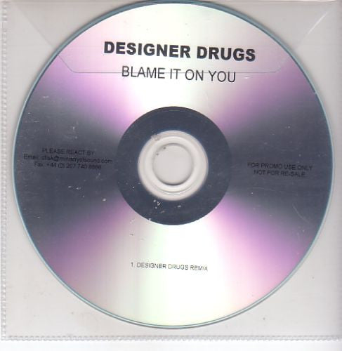 Gathania : Blame It On You (CDr, Single, Promo)