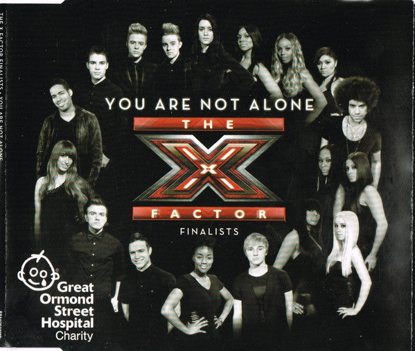 The X Factor Finalists 2009 : You Are Not Alone (CD, Single)
