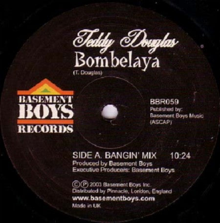Teddy Douglas : Bombelaya (Bangin' Mix) (12", S/Sided)