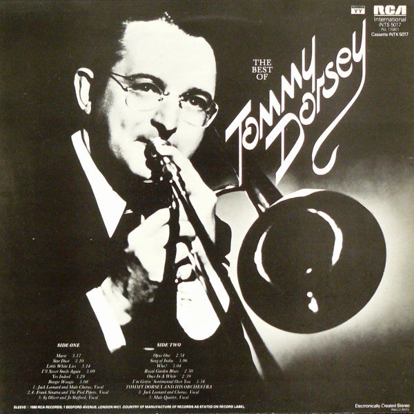 Tommy Dorsey And His Orchestra : The Best Of Tommy Dorsey (LP, Comp)