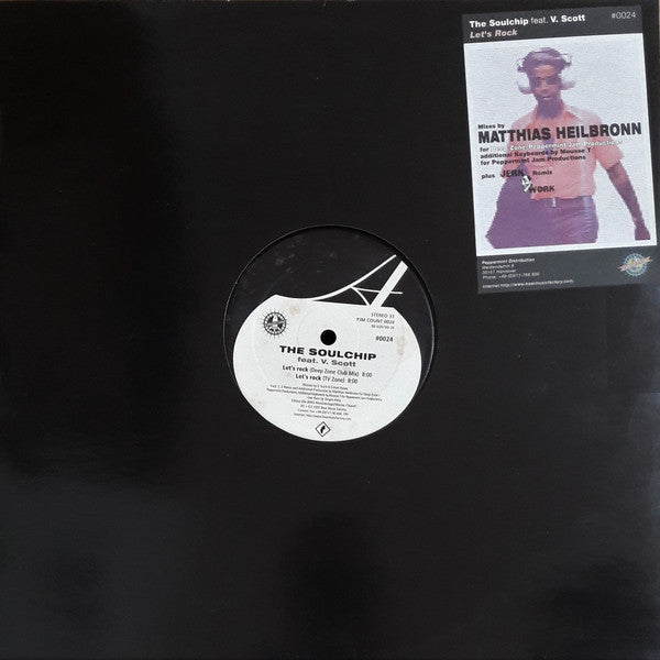 The Soulchip Feat. V. Scott : Let's Rock (12")