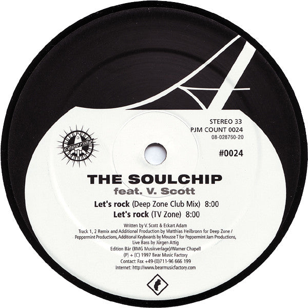 The Soulchip Feat. V. Scott : Let's Rock (12")