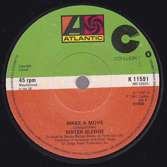 Sister Sledge : If You Really Want Me (7", Single)
