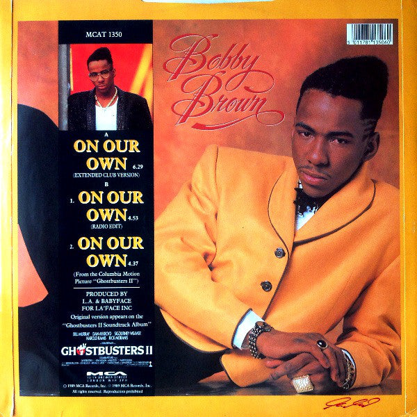 Bobby Brown : On Our Own (12", Single)
