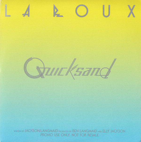 La Roux : Quicksand (CD, Single, Promo)