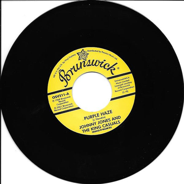 Johnny Jones And The King Casuals / Gene Chandler : Purple Haze / There Was A Time (7", Single)
