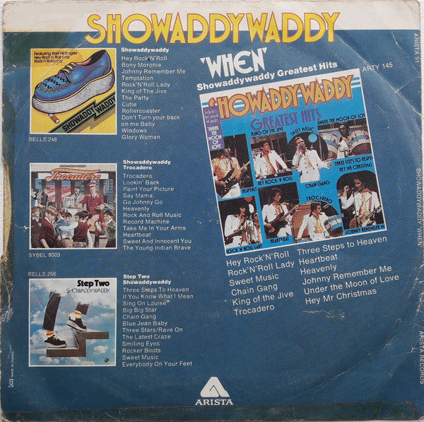 Showaddywaddy : When (7", Single, Fre)