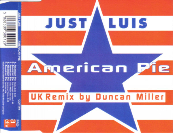 Just Luis : American Pie (CD, Single)