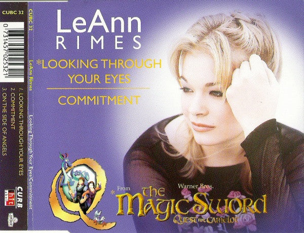 LeAnn Rimes : Looking Through Your Eyes / Commitment (CD, Single)