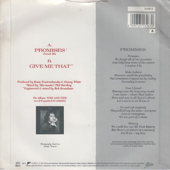 Basia : Promises (7")