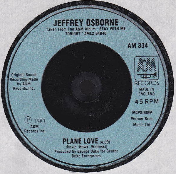 Jeffrey Osborne : Soweto (7")