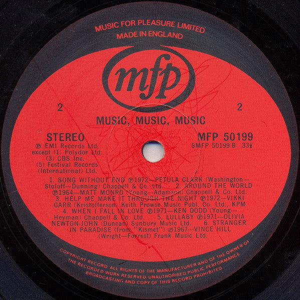 Various : Music, Music, Music (LP, Comp)