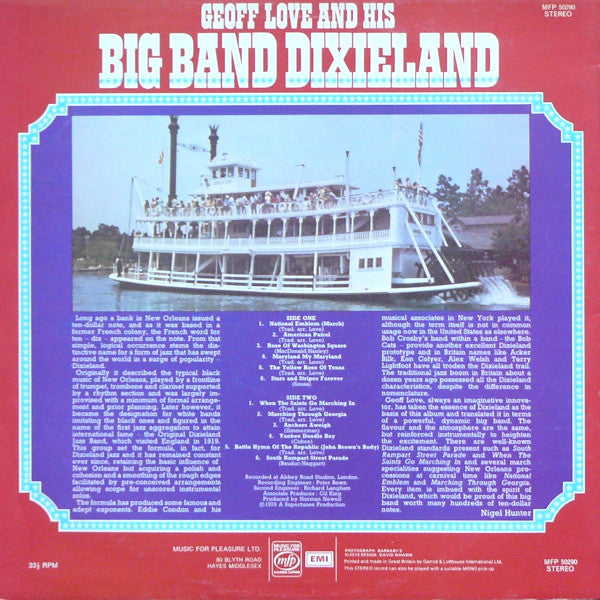 Geoff Love : Big Band Dixieland (LP, Album)